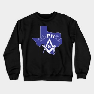 MWPHGLTX - Blue & White Crewneck Sweatshirt